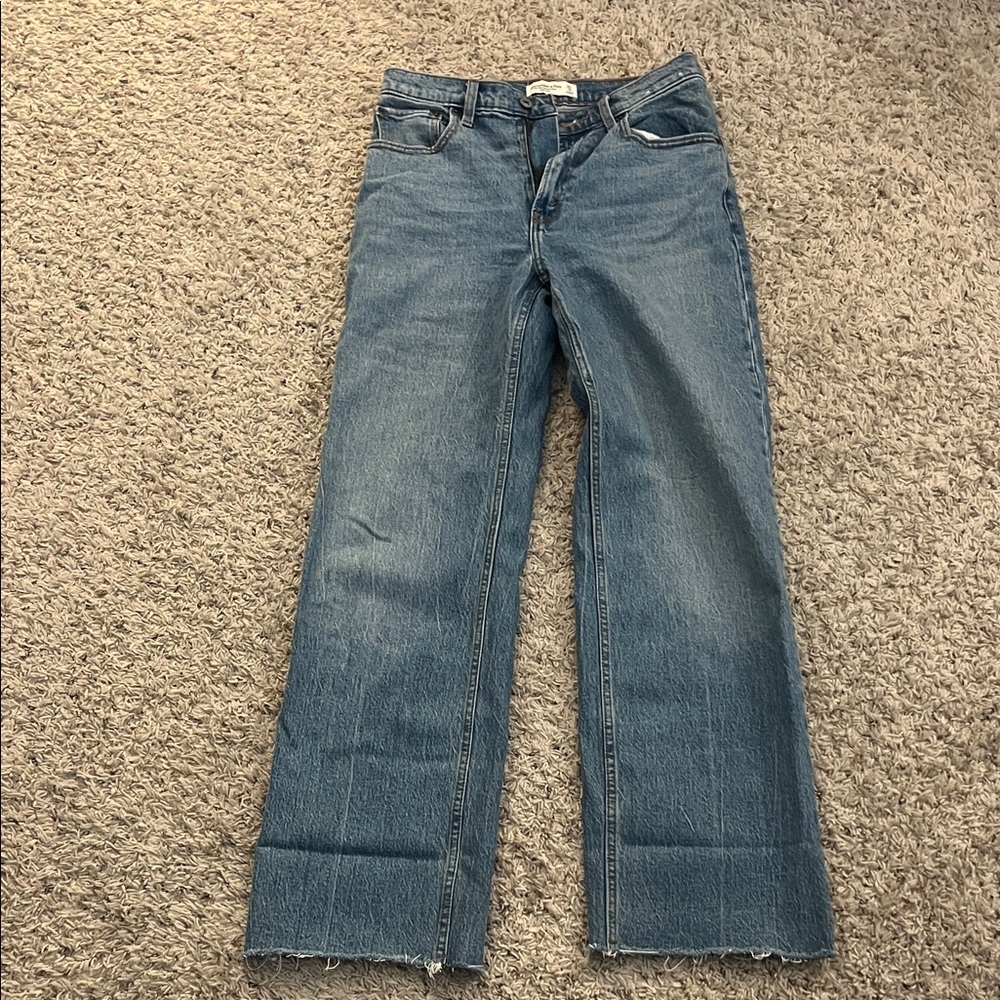 A&F 90s relaxed fit high rise